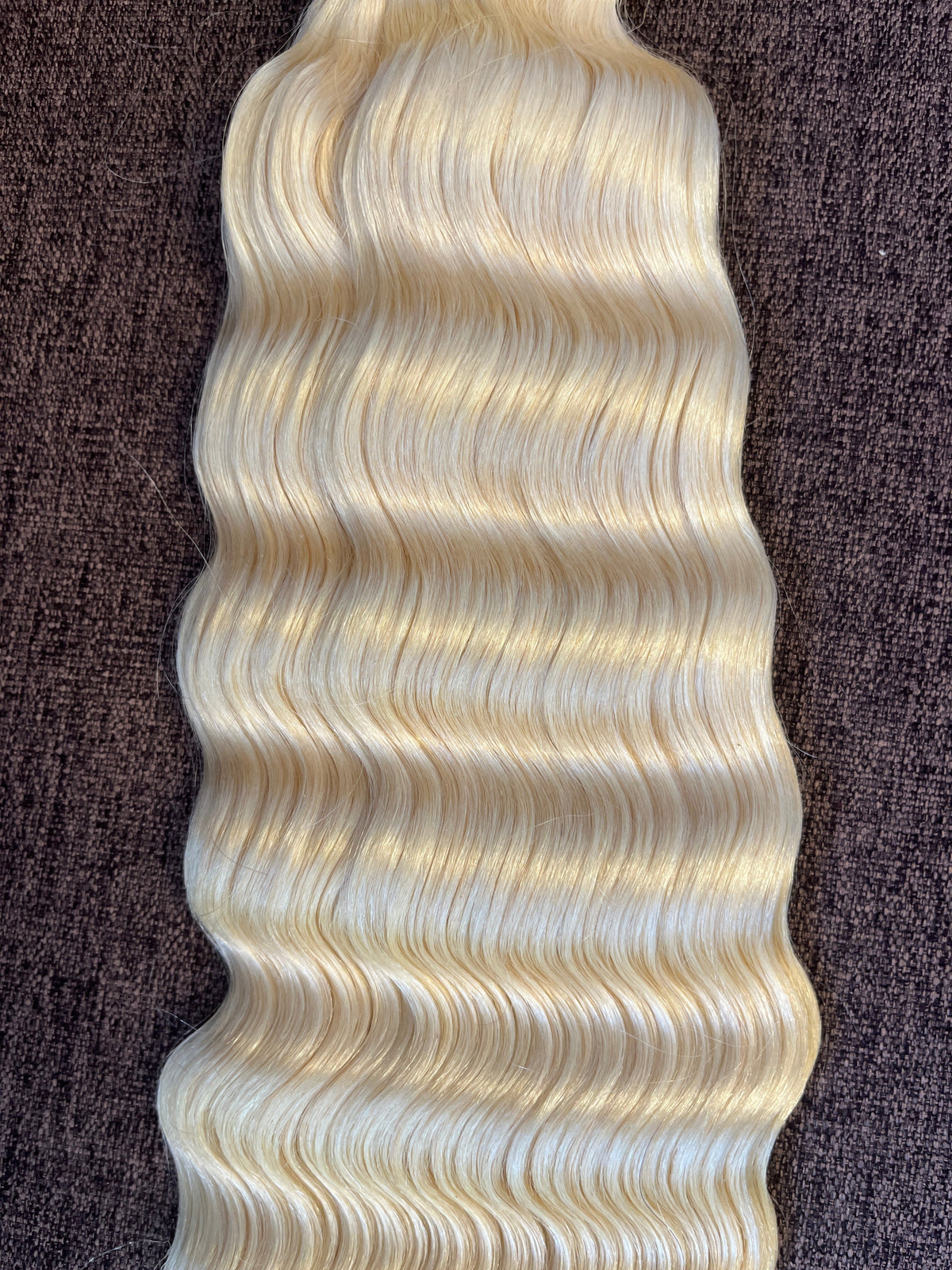 613 Blonde Deep Wave Hair (12A) – view 2