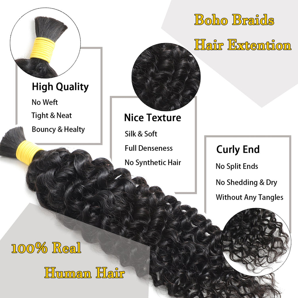 Boho Loose deep wave hair – view 3
