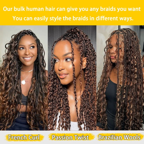 #4 Boho Deep Wave Braids