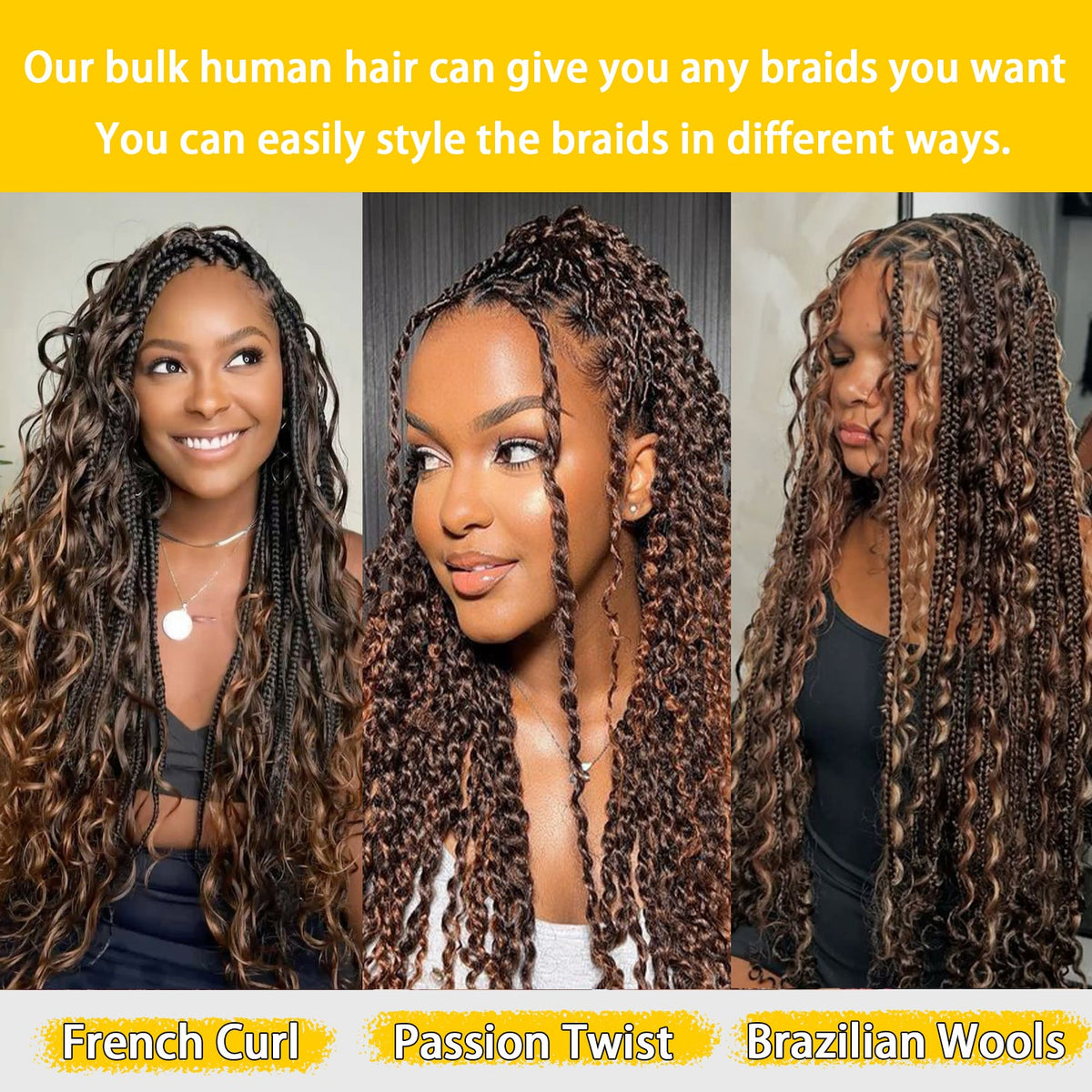 #P4/27 Boho Deep Wave Braids – view 4