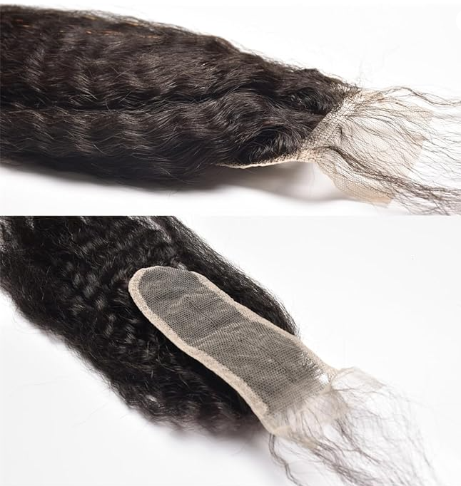 HD 2"x6" Kinky Straight Closure