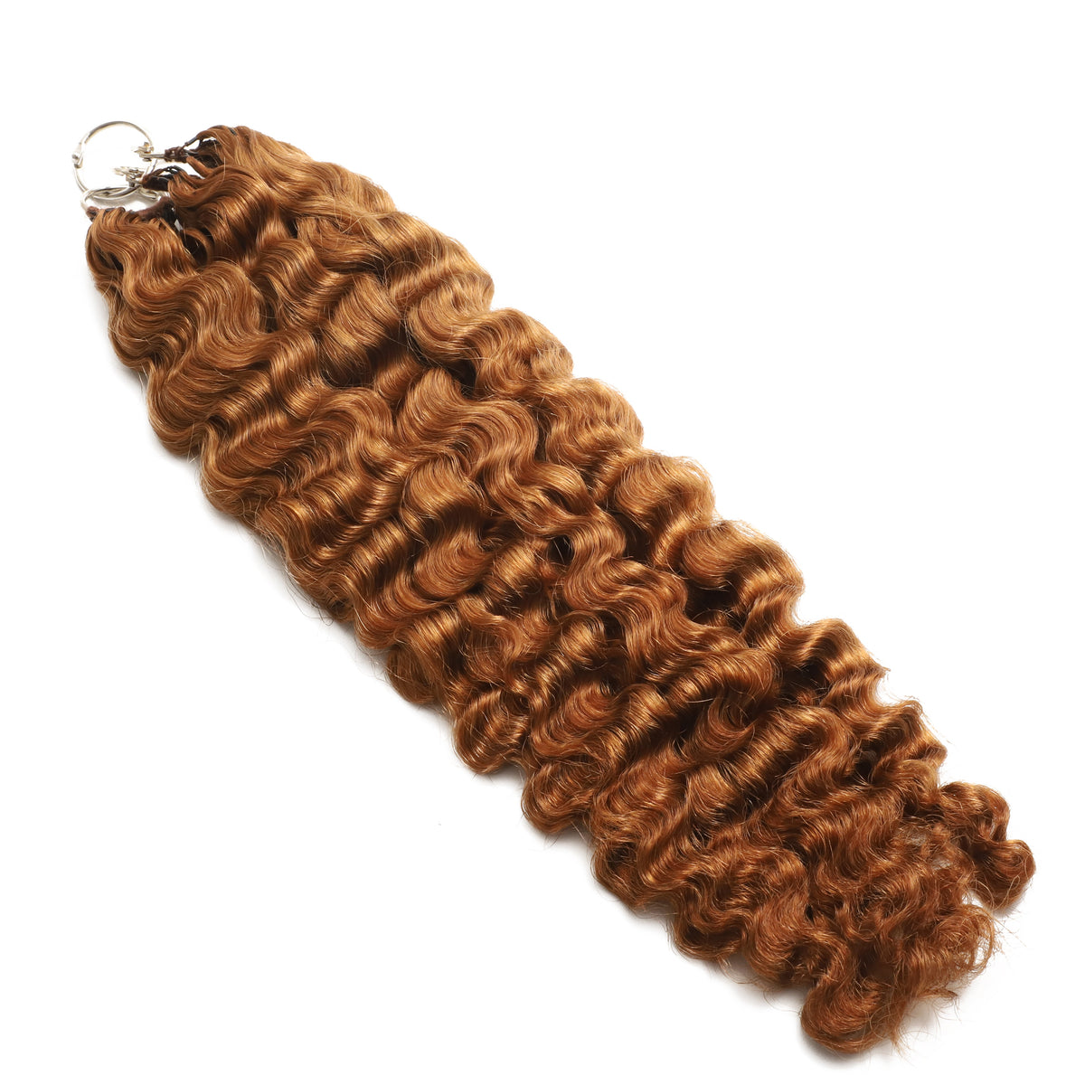 75 Strands #30 Loose Burmeses Curl Crochet Extensions – view 2