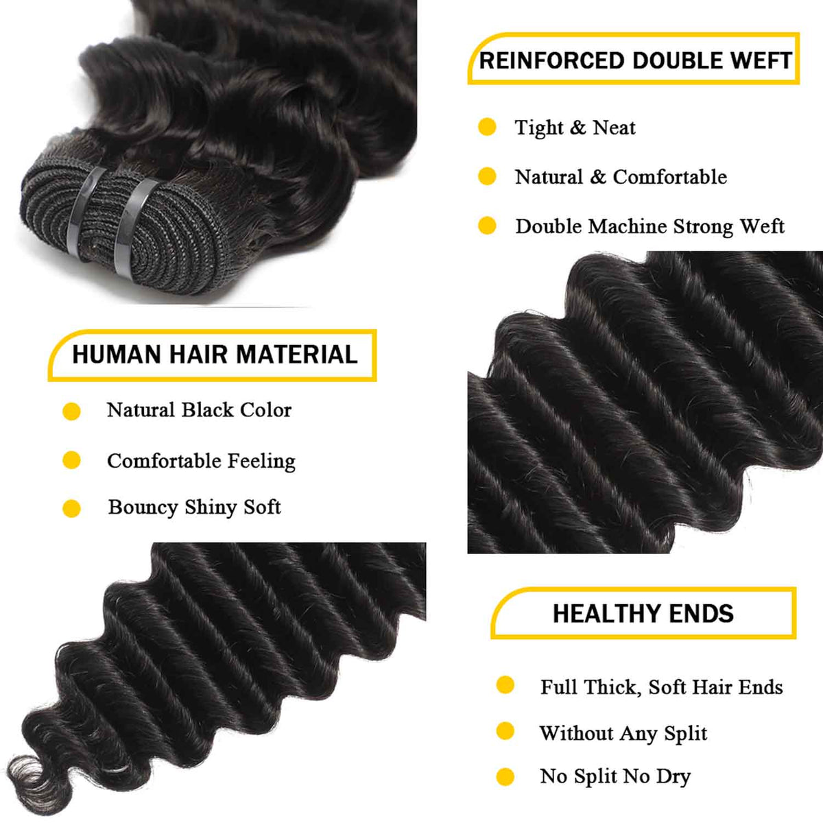 Loose Deep Wave Bundle (Virgin) – view 2