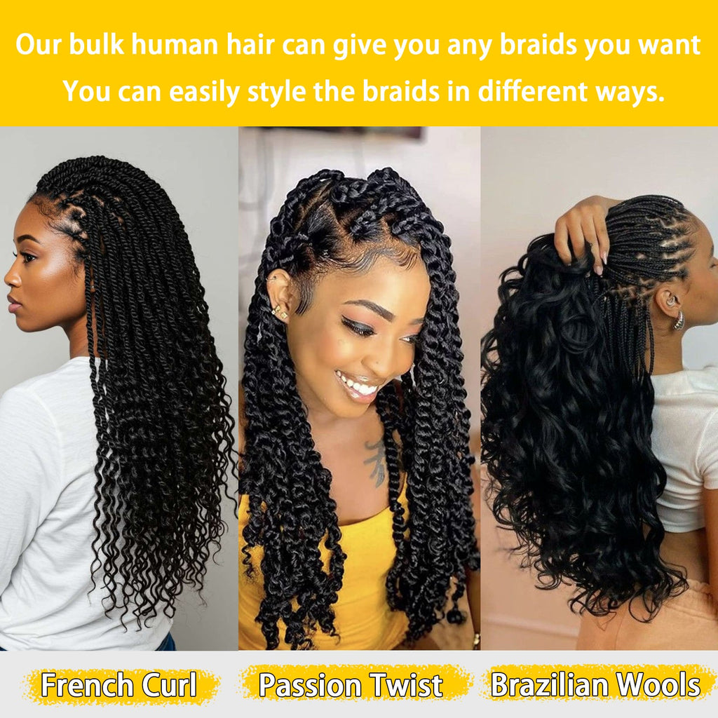 Boho curly hair bundle – view 5