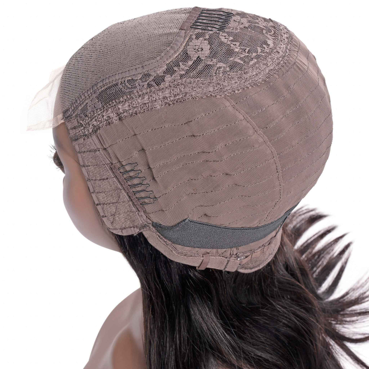 Straight 5"x5"Transparent Closure Lace Wig – view 6
