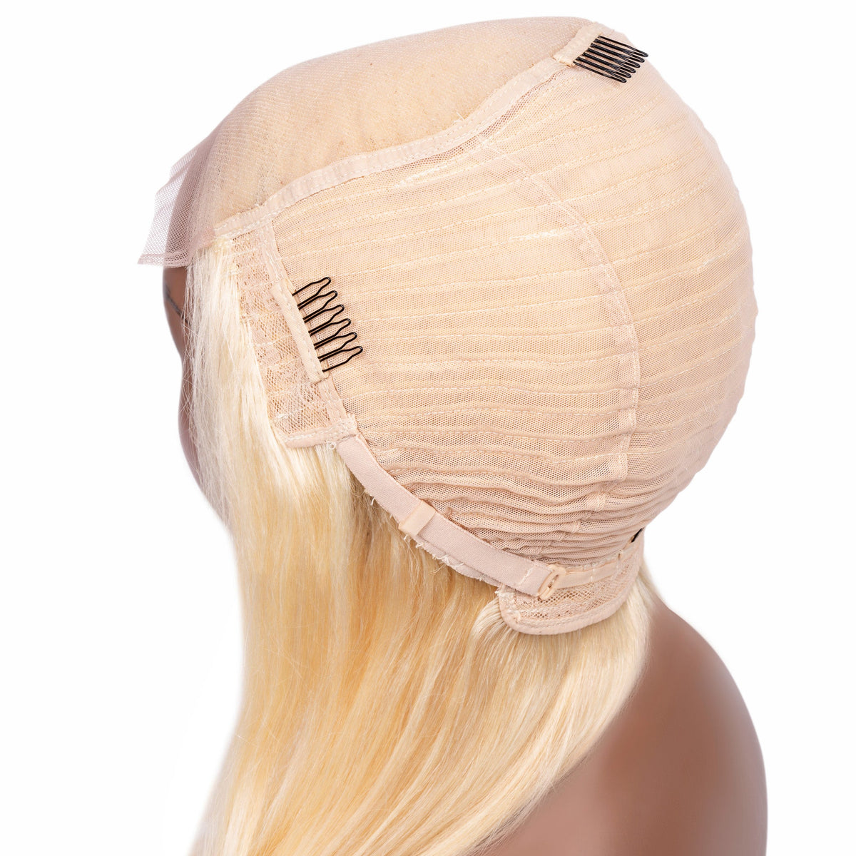 #613 HD 5"X5" Straight Wig – view 4