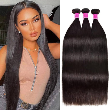 Straight Brazilian Human Hair Extensions