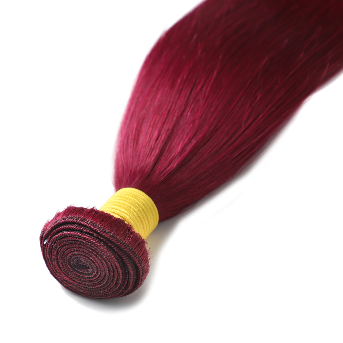 Burgundy Color Straight Bundle – view 3