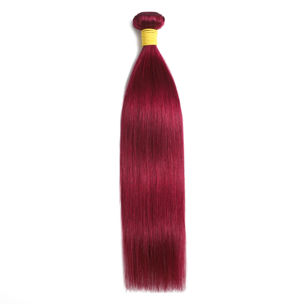 Burgundy Color Straight Bundle – view 2