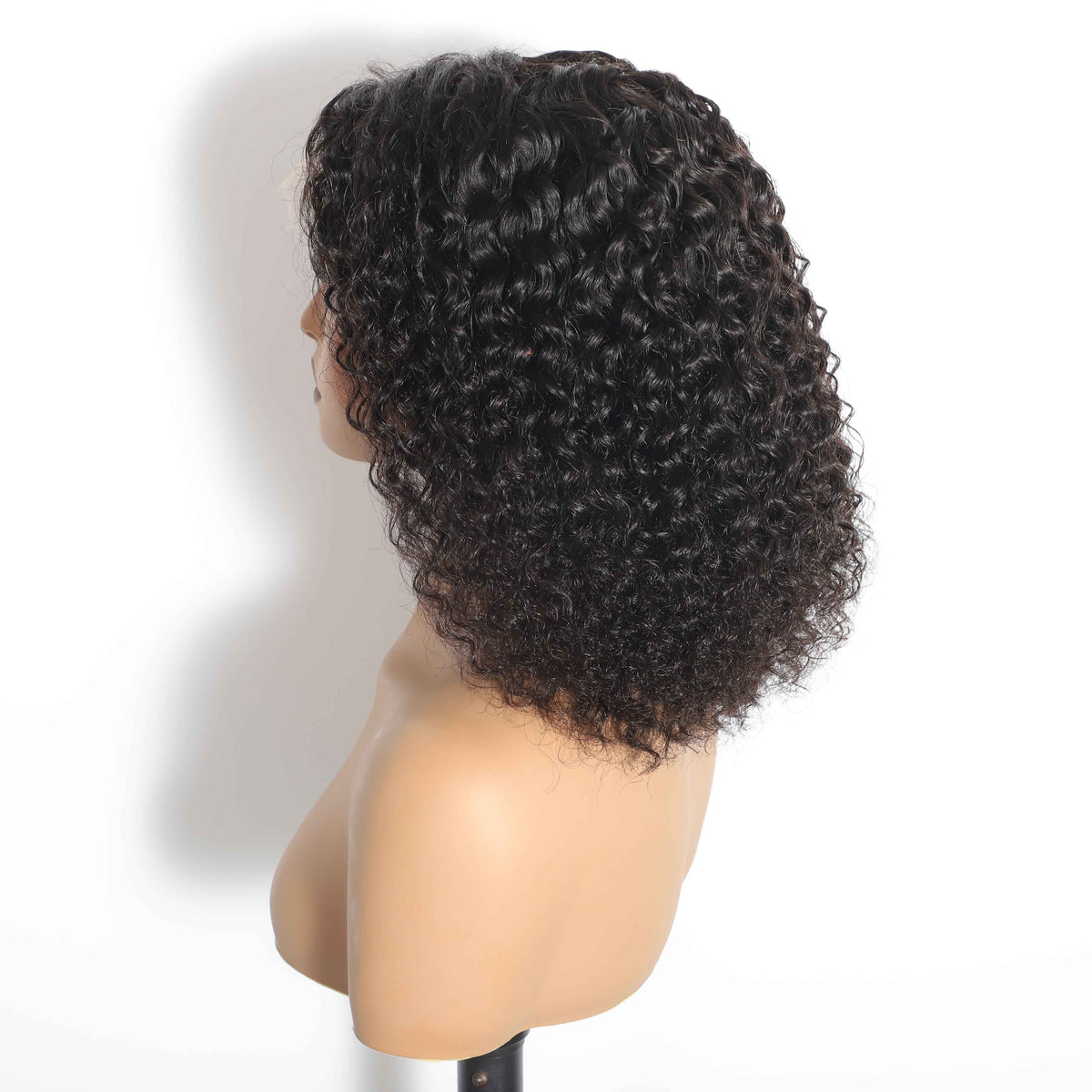 HD 13"x4" Curly Frontal Bob – view 2