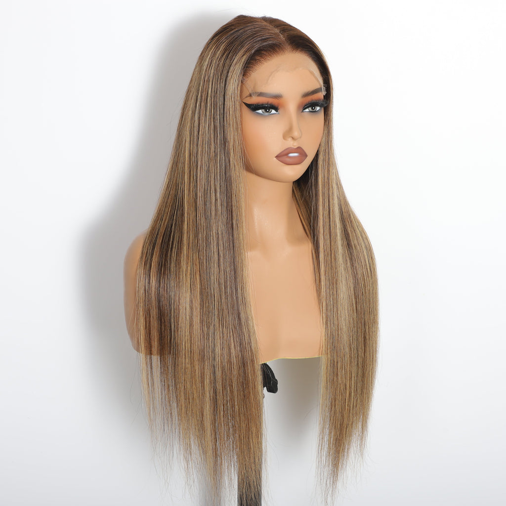 #4/27 Hd 5x5 Straight Closure Wig – view 3