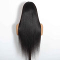 Straight 13"x4"Transparent Full Frontal Lace Wig