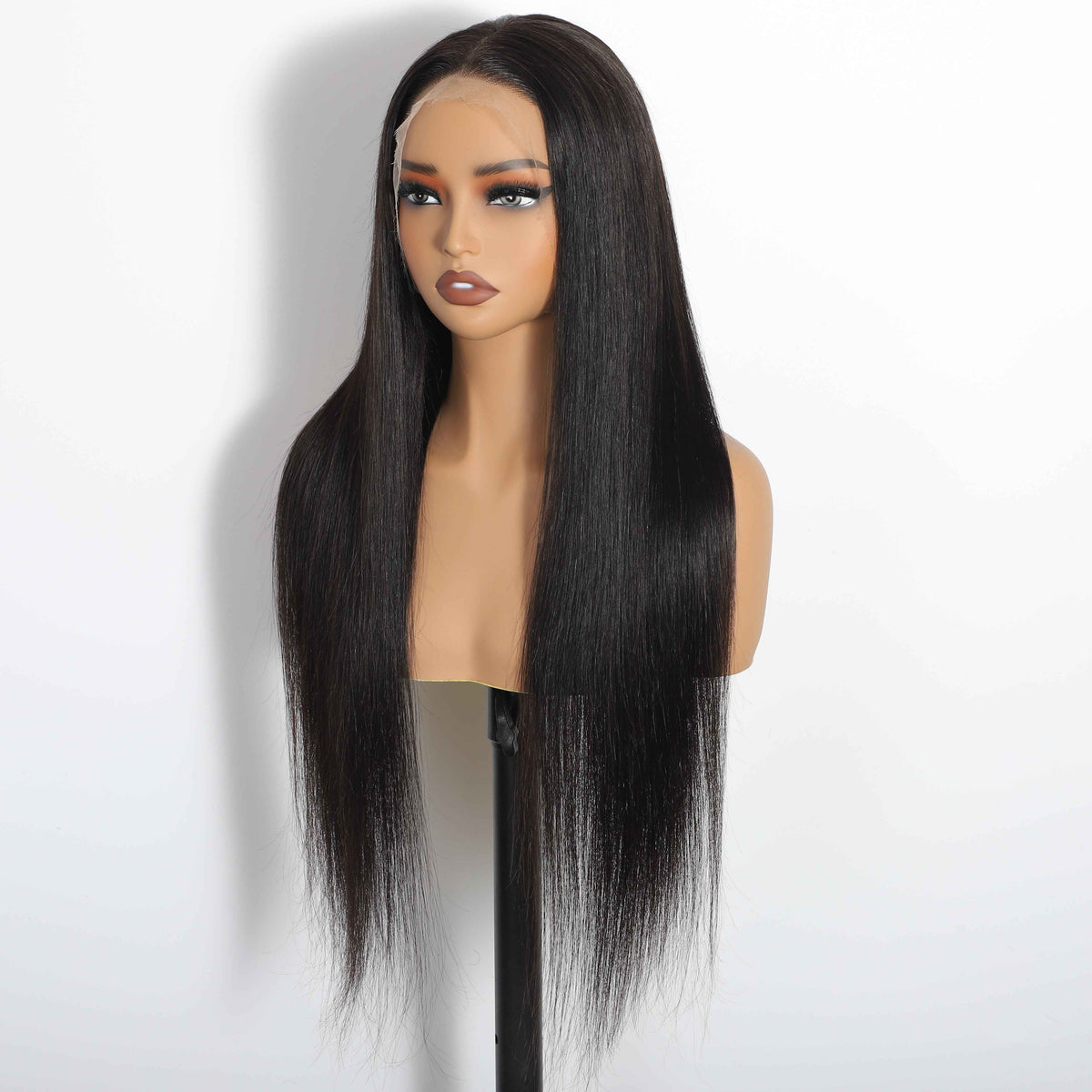 Straight 13"x4"Transparent Full Frontal Lace Wig – view 2