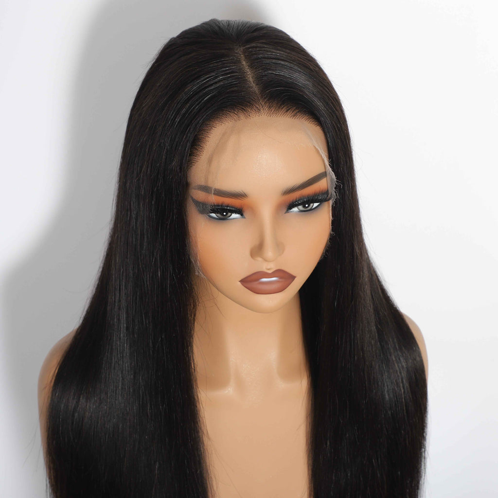 Straight 13"x4"Transparent Full Frontal Lace Wig – view 3