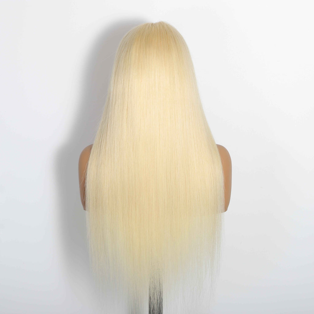 #613 HD 13"X4" Straight Full Frontal lace Wig