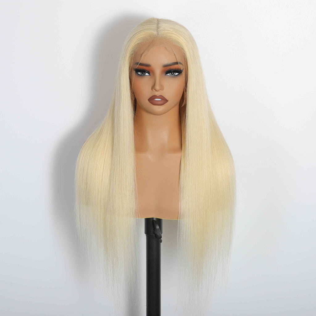 #613 HD 13"X4" Straight Full Frontal lace Wig – view 2