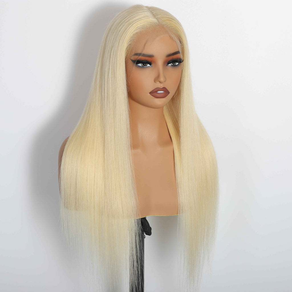 #613 HD 13"X4" Straight Full Frontal lace Wig – view 3