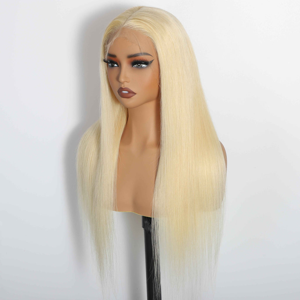 #613 HD 13"X4" Straight Full Frontal lace Wig – view 5