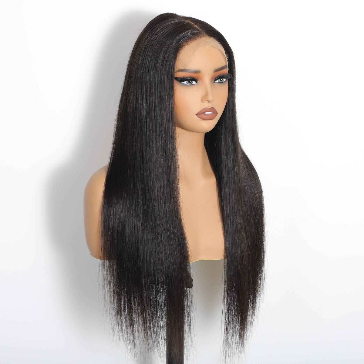 Straight 5"x5"Transparent Closure Lace Wig – view 2