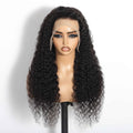 Deep Wave 13"x4"Transparent Full Frontal Lace Wig