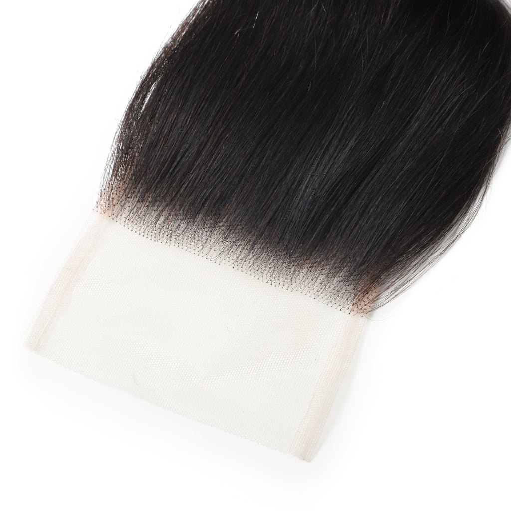 4x4 Transparent Lace Body Wavy Closure – view 2
