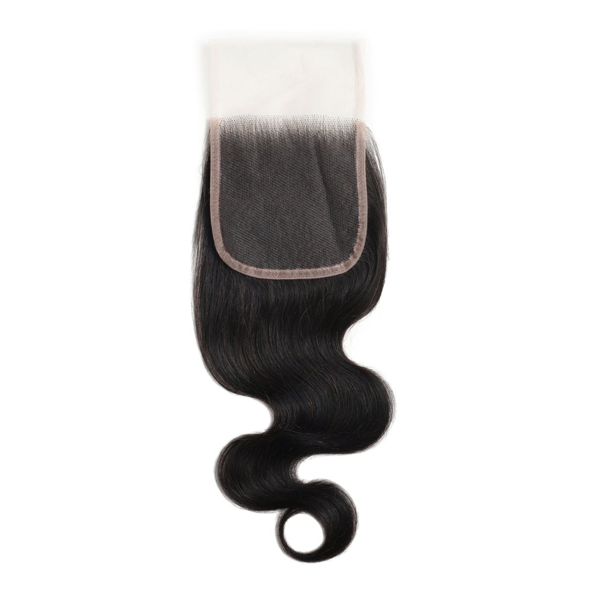4x4 Transparent Lace Body Wavy Closure – view 3