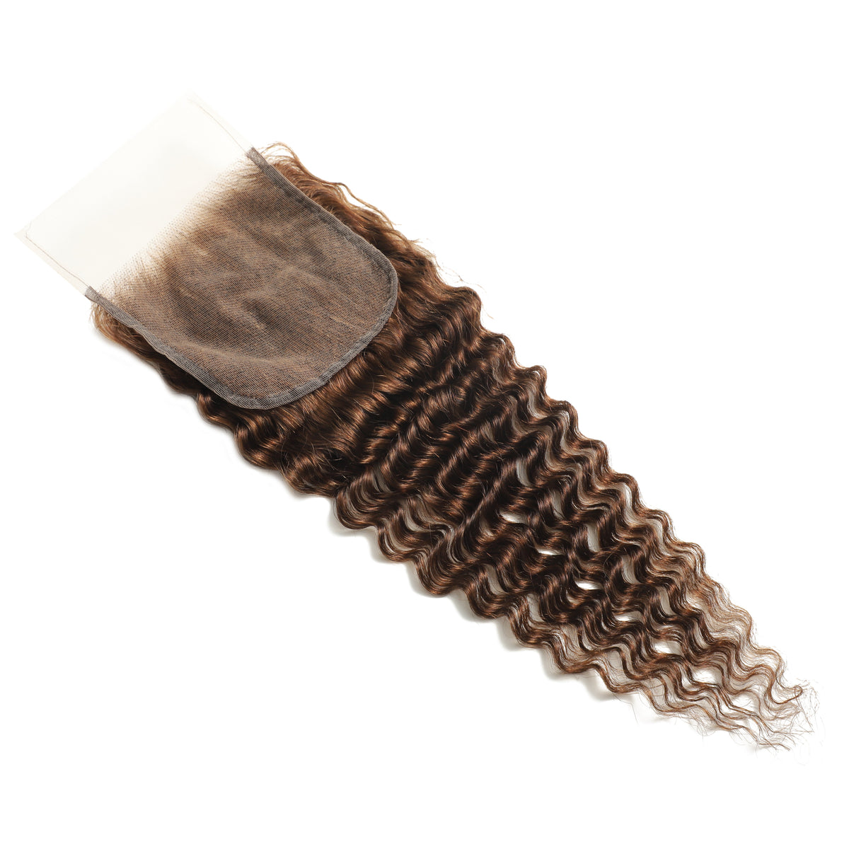 #4 Color 5x5 Transparent Lace Deep Wave Closure – view 4