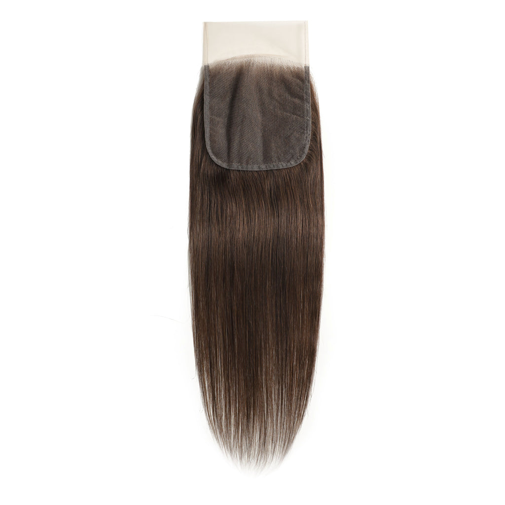 #2 Color 5x5 Transparent Lace Straight Closure – view 3