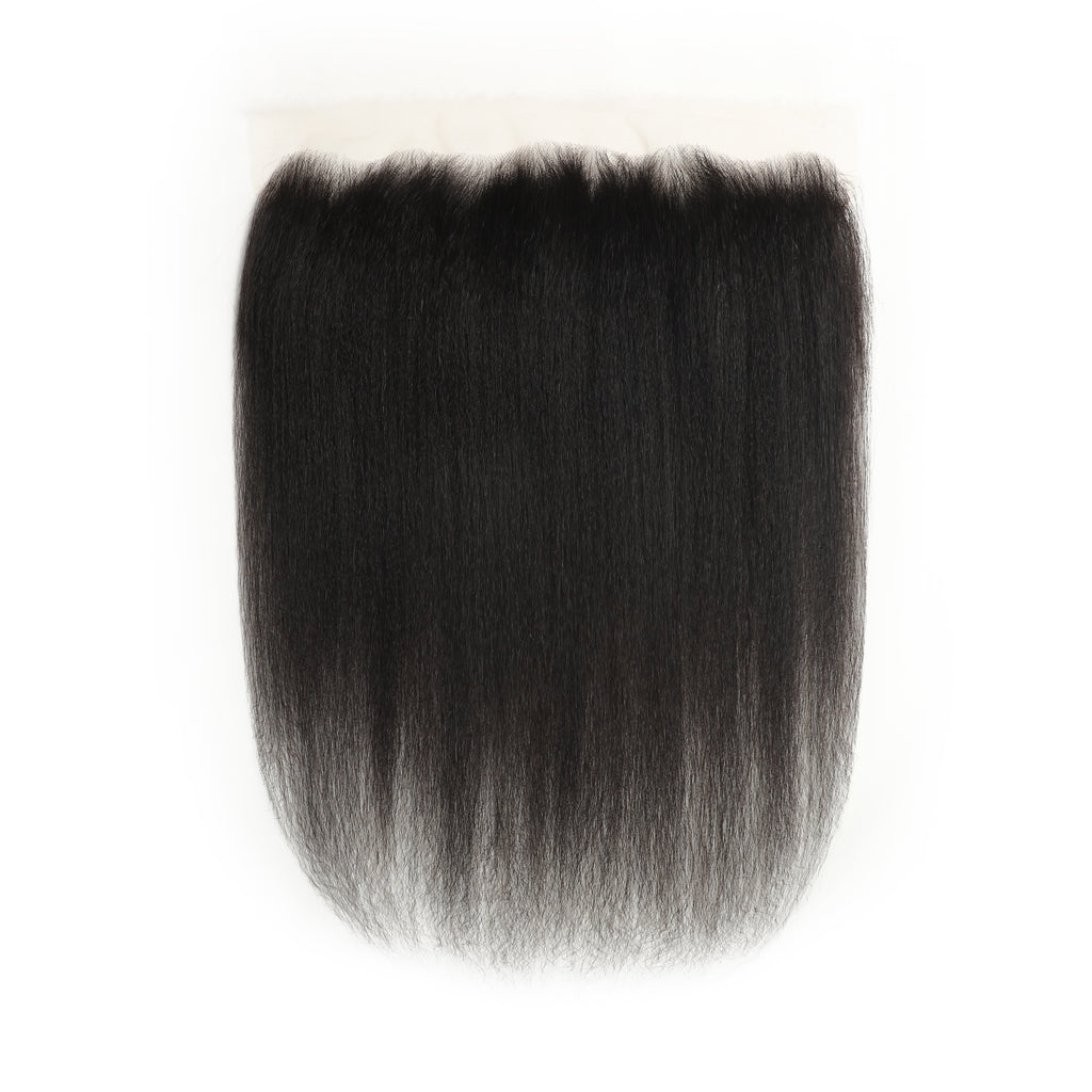 HD 13X4 Kinky Straight Frontal