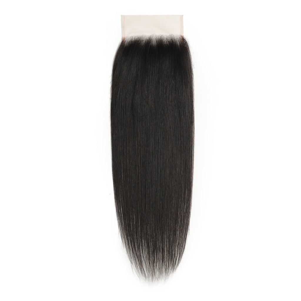 5x5 Transparent Lace Straight Closure
