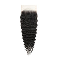 5x5 Transparent Lace Deep Wave Closure