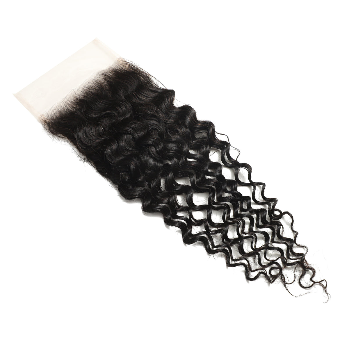 5x5 Transparent Lace Water Wave Closure – view 4