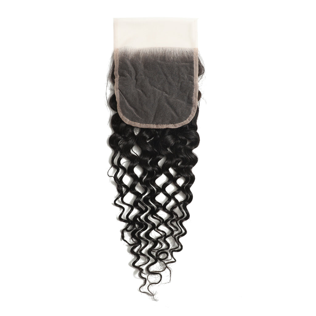 5x5 Transparent Lace Water Wave Closure – view 2