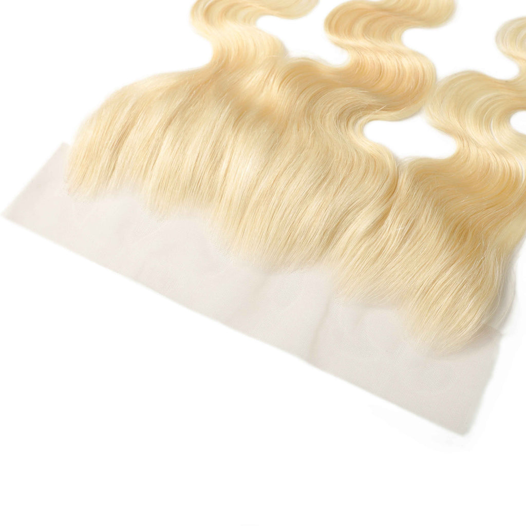 #613 13"x4" Transparent Body Wave Frontal (10A) – view 3