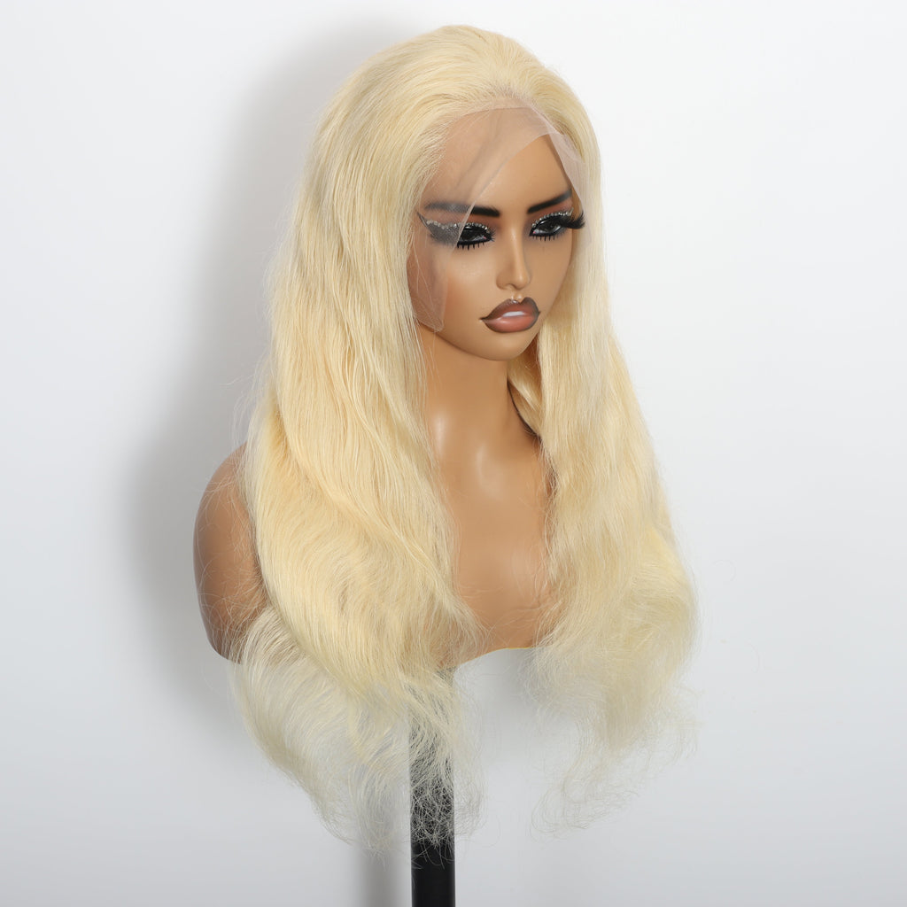 #613 Transparent 13"X4" Body Wave Wig – view 2