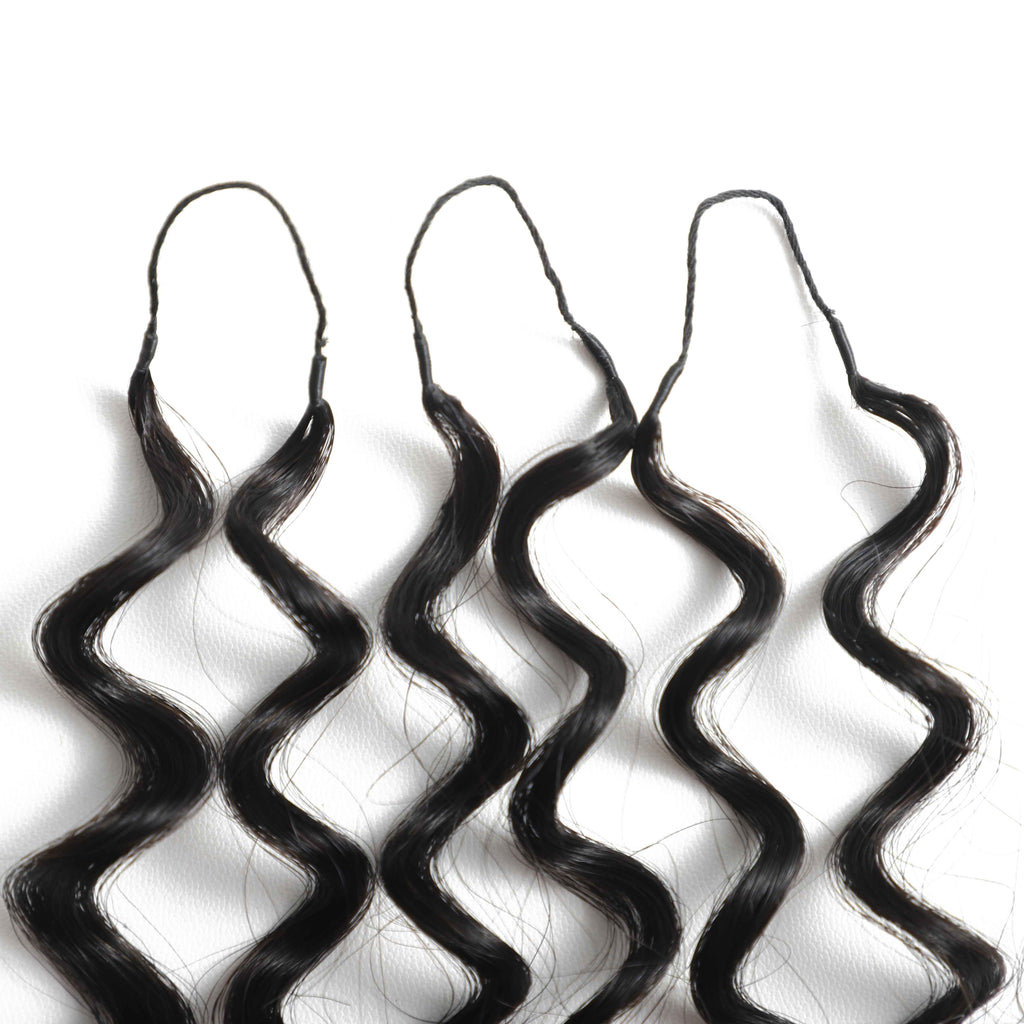 50 Strands Deep Wave Crochet Extensions – view 2
