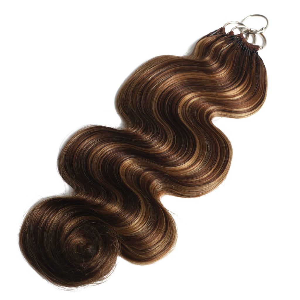 75 Strands #P4/27 Body Wave Crochet Extensions – view 2