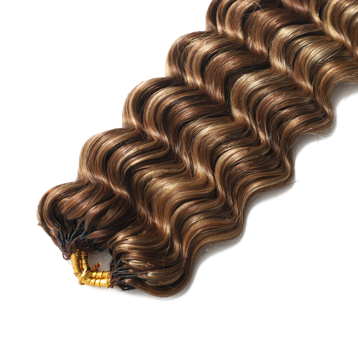 50 Strands #P4/27 Deep Wave Crochet Extensions – view 3