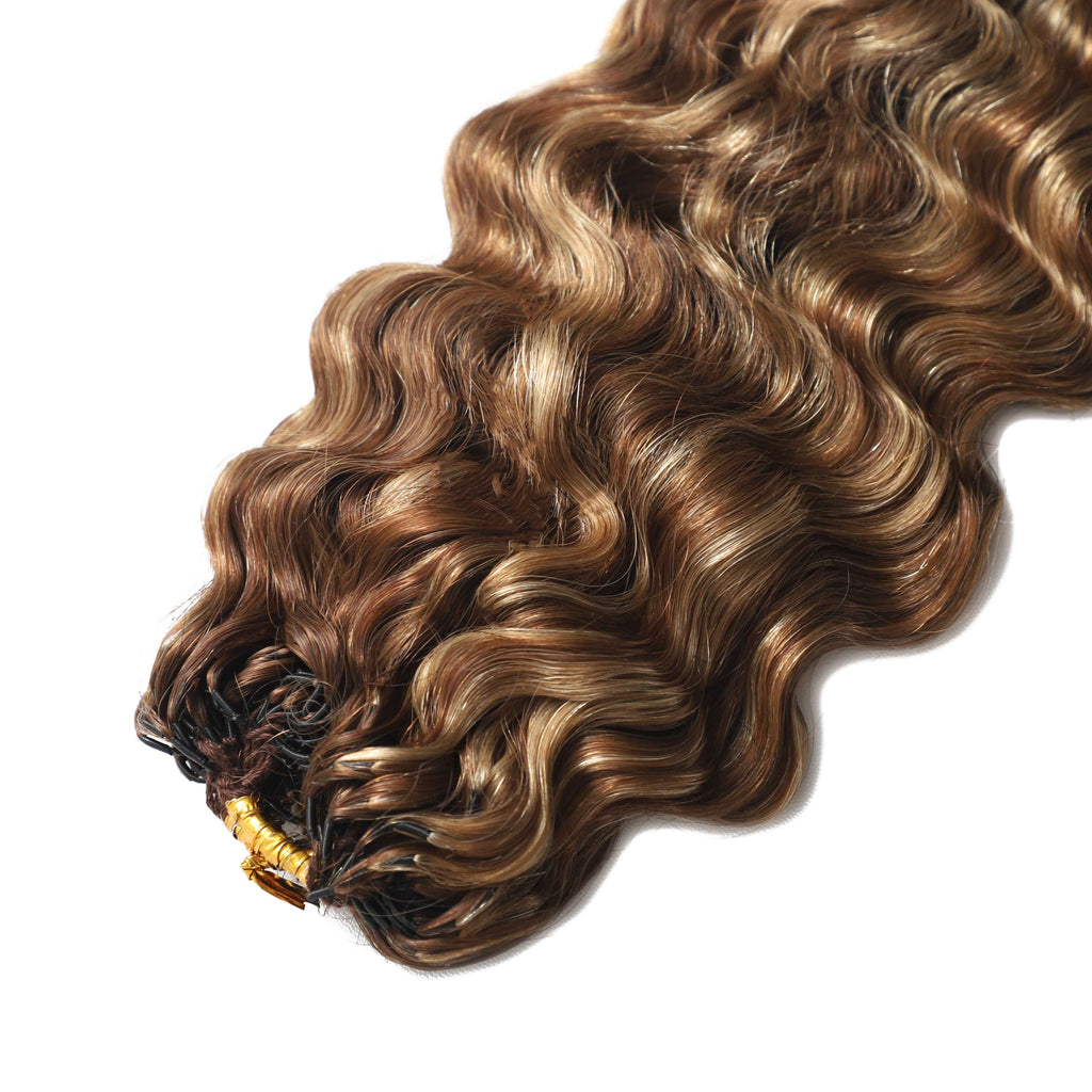 50 Strands #P4/27 Burmeses curl Crochet Extensions – view 3