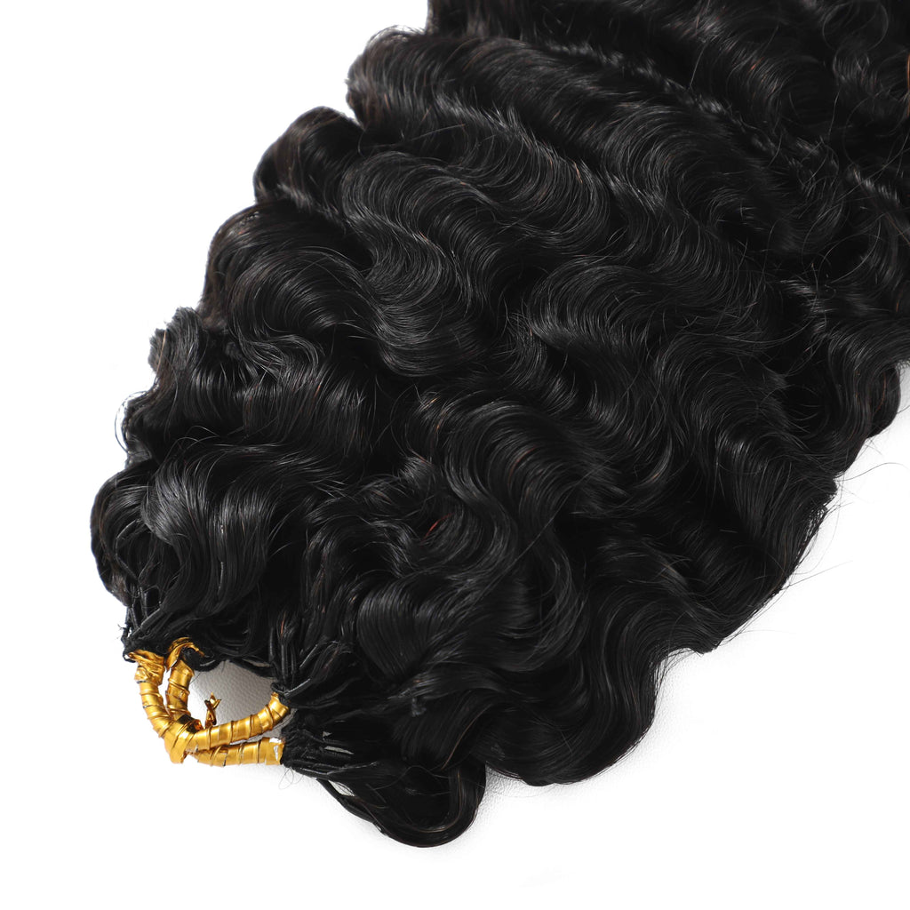 50 Strands Burmese Curl Crochet Extensions – view 3