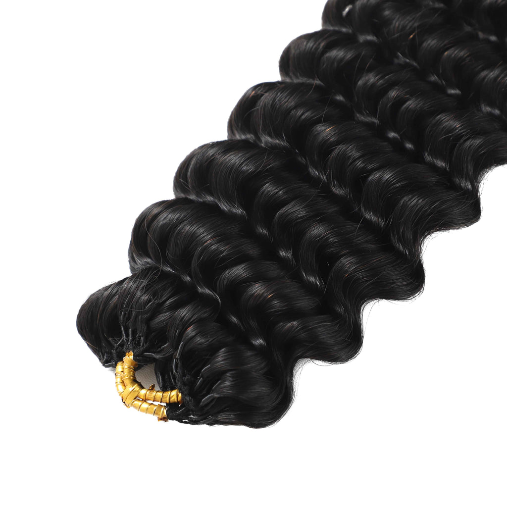50 Strands Deep Wave Crochet Extensions – view 4