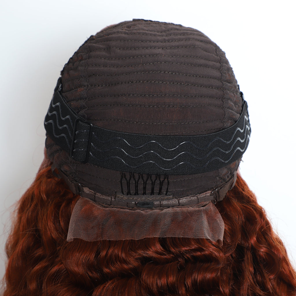 Ginger Color 13x6 Deep Wave Wig – view 3