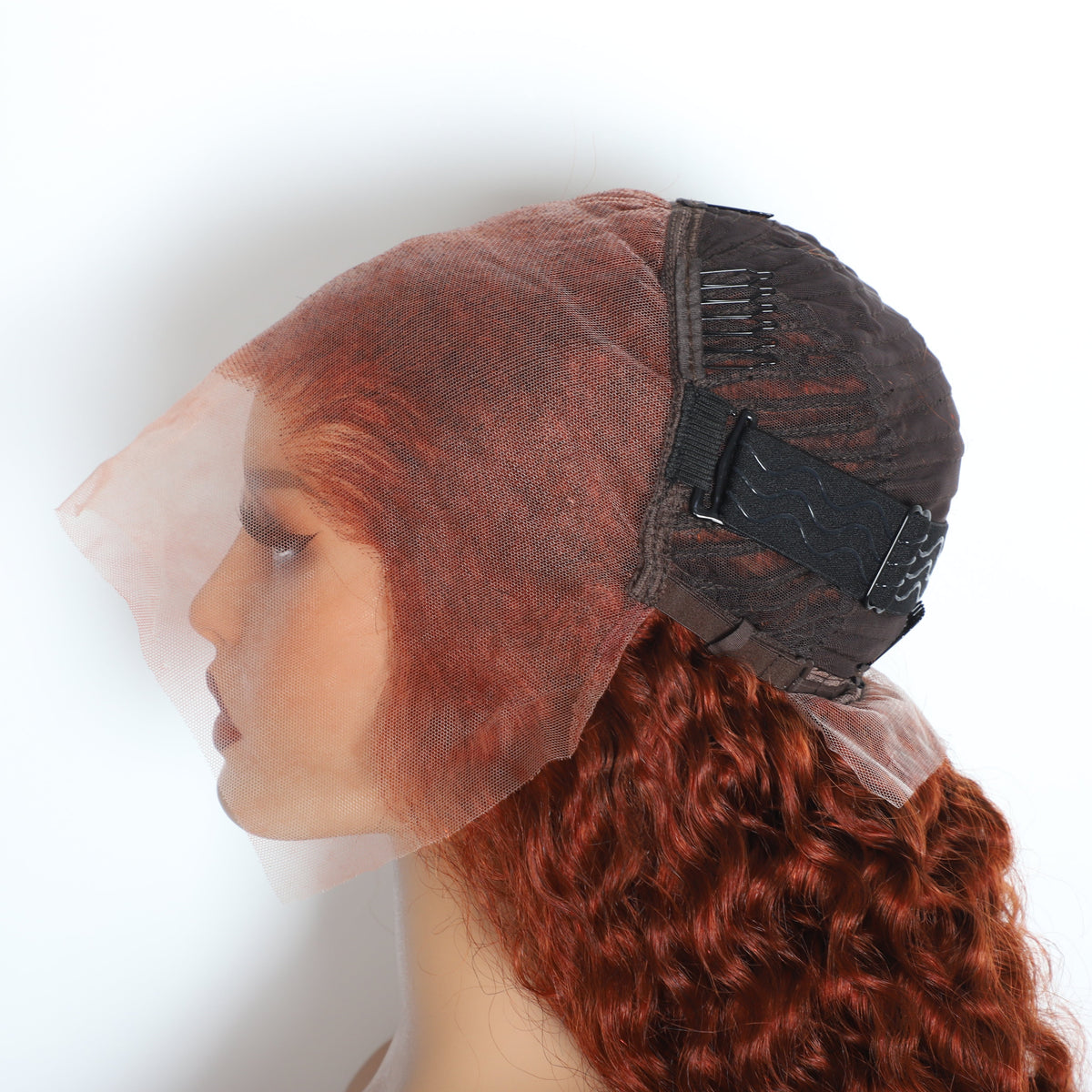 Ginger Color 13x6 Deep Wave Wig – view 4
