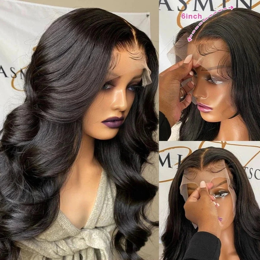 Body Wave Lace Front Wig, Brazilian Hair Pre Plucked