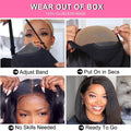 Kinky Straight Bob HD Lace Wig - Plushmane