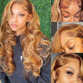 Ombre Body Wave HD Lace Wig - Plushmane