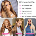 Pre-plucked Honey Blonde HD Lace Wig - Plushmane