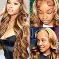 Ombre Body Wave HD Lace Wig - Plushmane