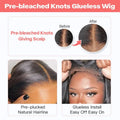 Pre-plucked Straight Bob HD Lace Wig - Plushmane