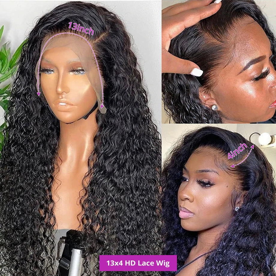 Curly Wave HD Lace Wig - Plushmane